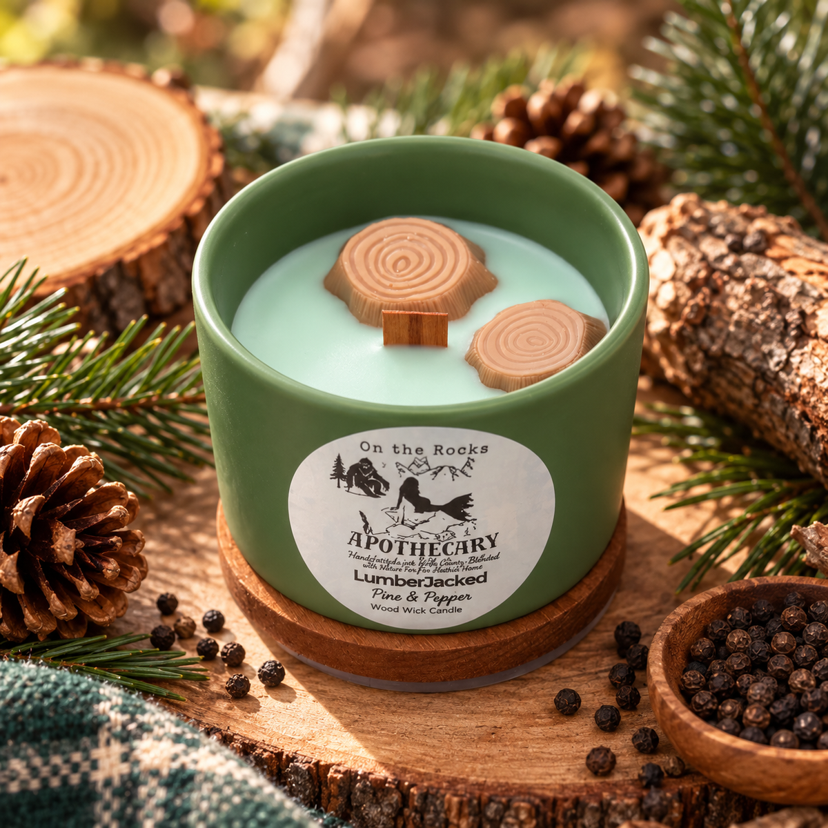 LumberJacked | Hand-Poured Soy Candle
