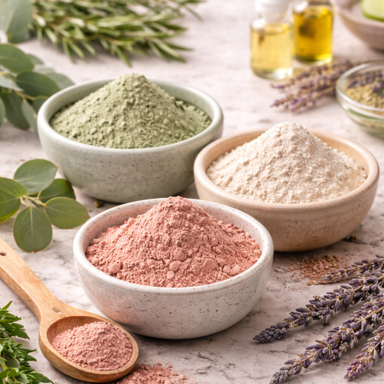 Clays & Mineral Powders