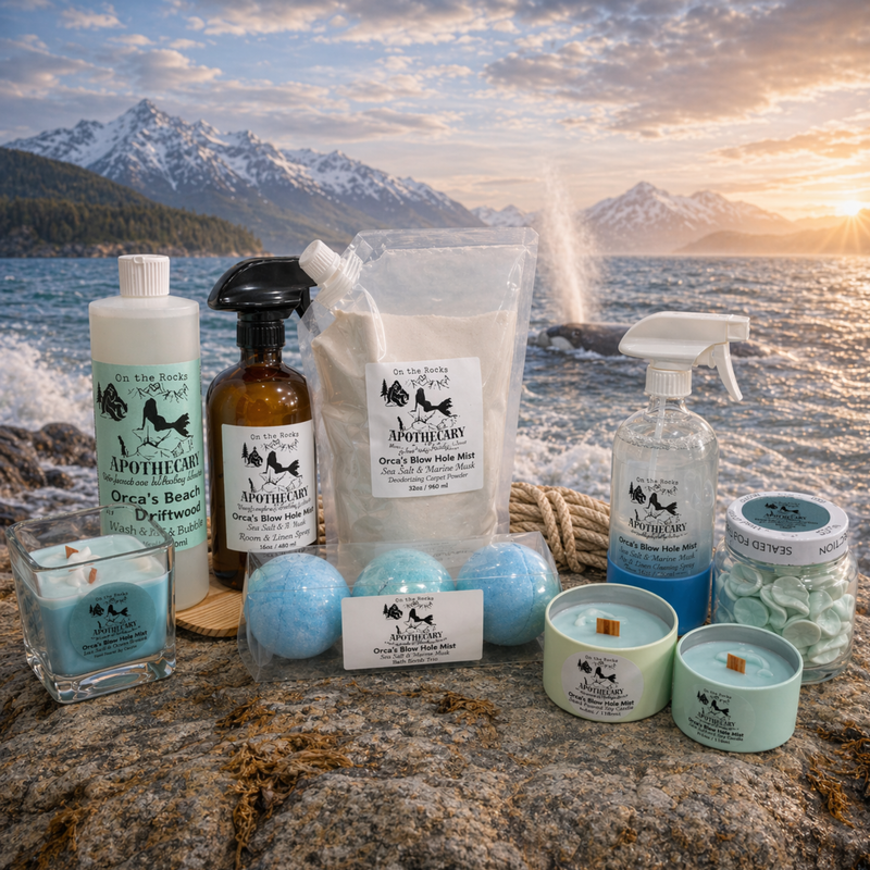Orca's Blow Hole Mist