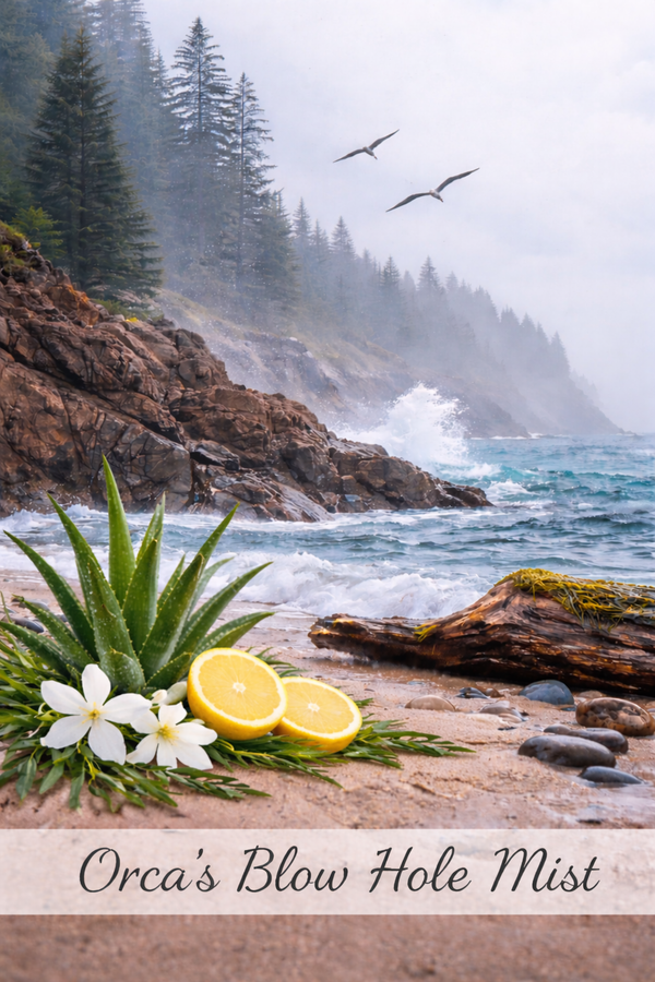 Orca’s Blow Hole Mist