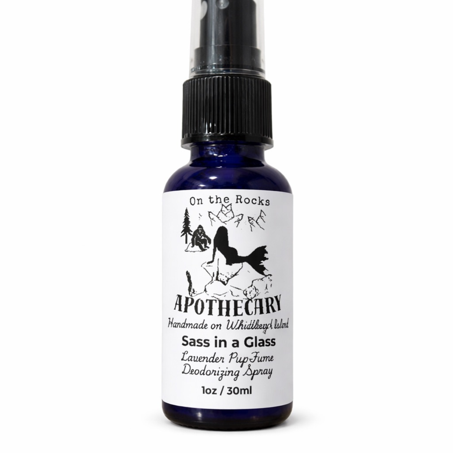 Sass in a Glass PupFume Deodorizing Spray
