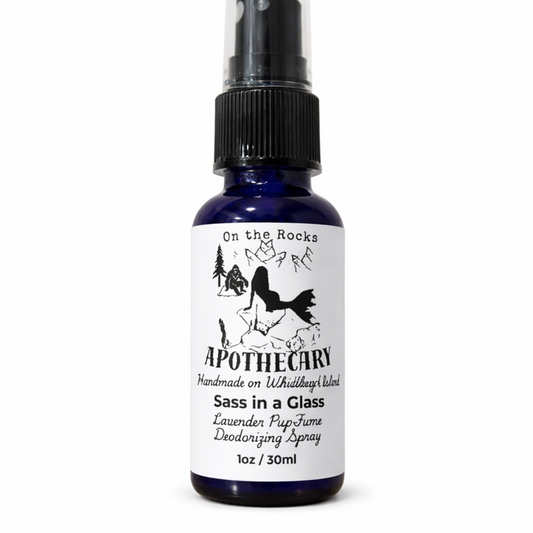 Sass in a Glass PupFume Deodorizing Spray